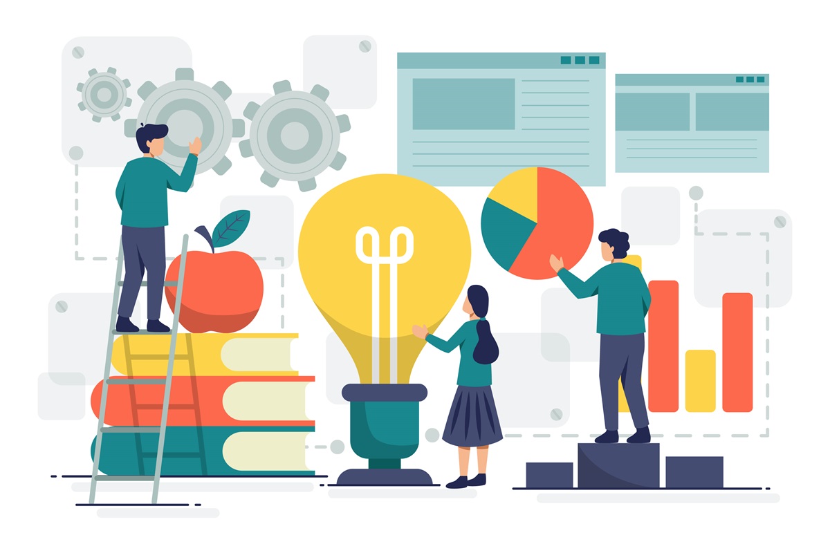 Educação Corporativa refere-se a um conjunto estruturado de práticas e processos projetados para capacitar e engajar equipes, alinhando o aprendizado às metas organizacionais.
