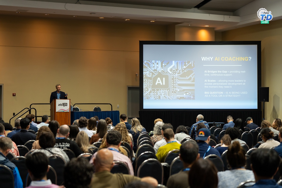 Mike Martin na ATD Expo, fala sobre o Microlearning, a IA e Vendedores
