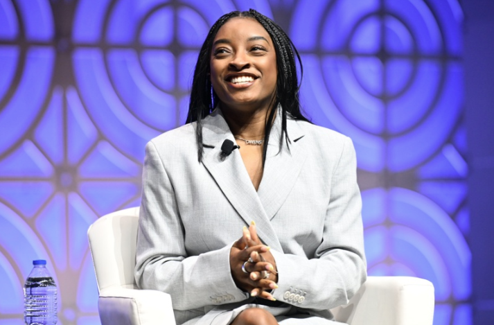 Simone Biles durante a ATD 2025 - Washington DC