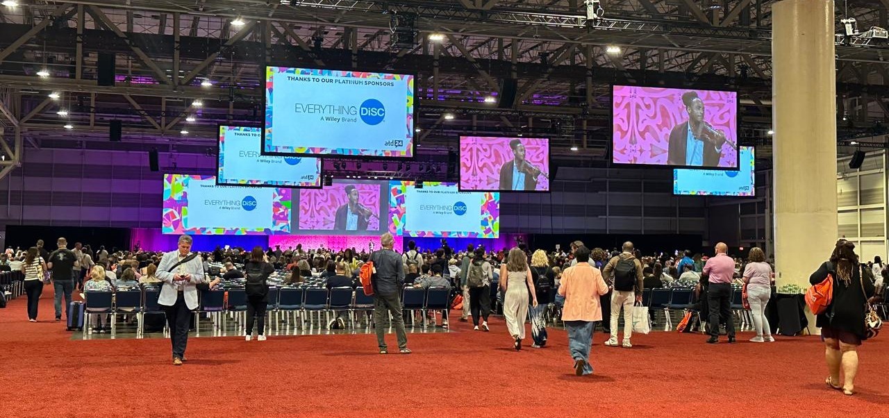 A ATD expo reúne profissionais do mundo inteiro e é o maior evento de desenvolvimento de pessoas do mundo