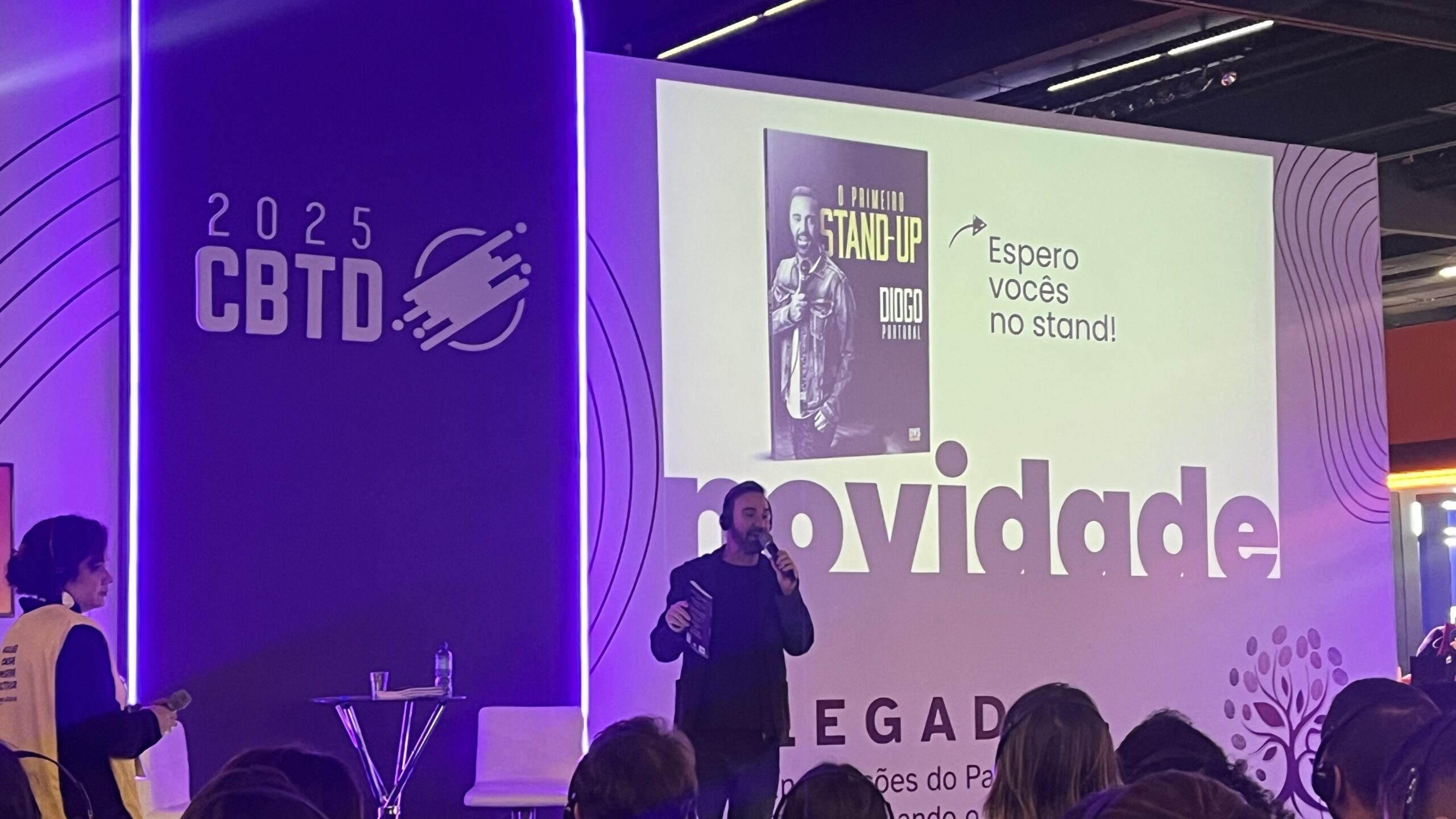 Diogo Portugal no CBTD 2025 fala sobre Empreendendo Risos