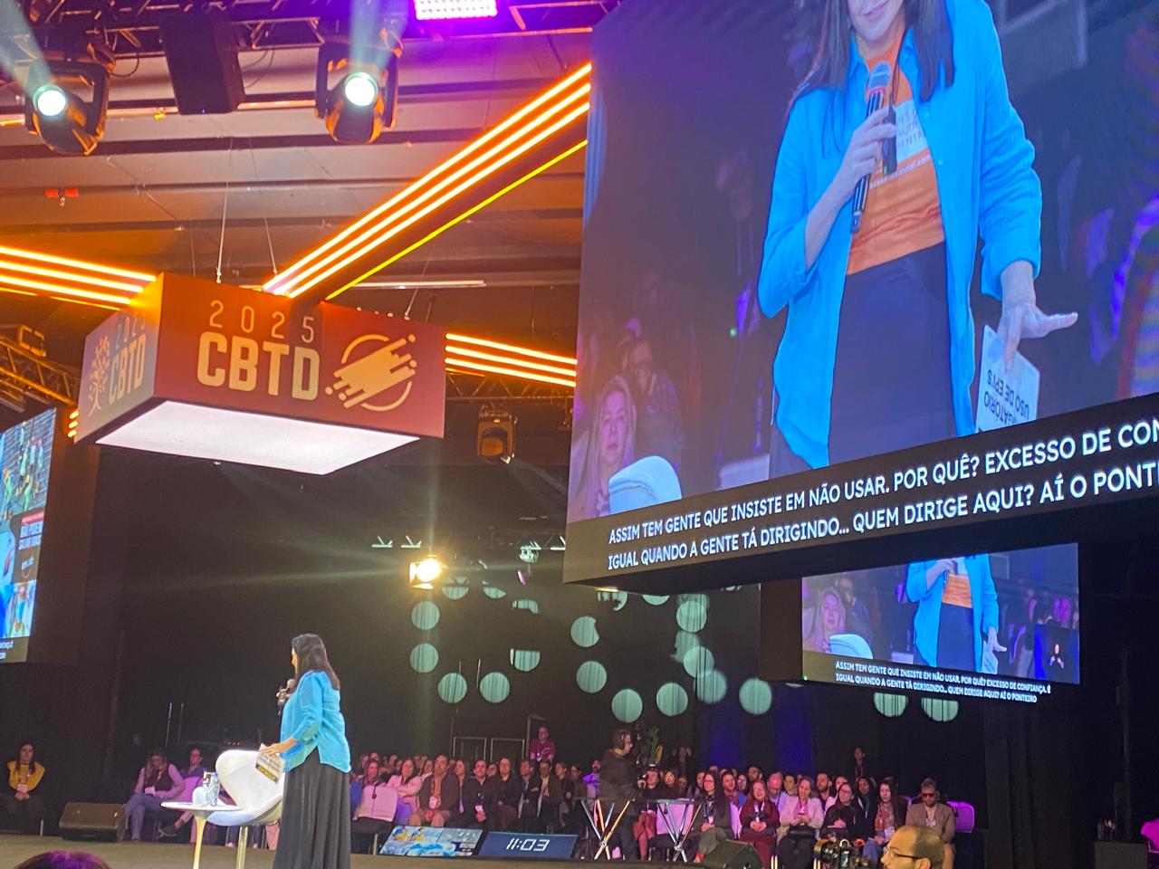 Izabella Camargo no CBTD 2025 fala sobre Saúde Mental