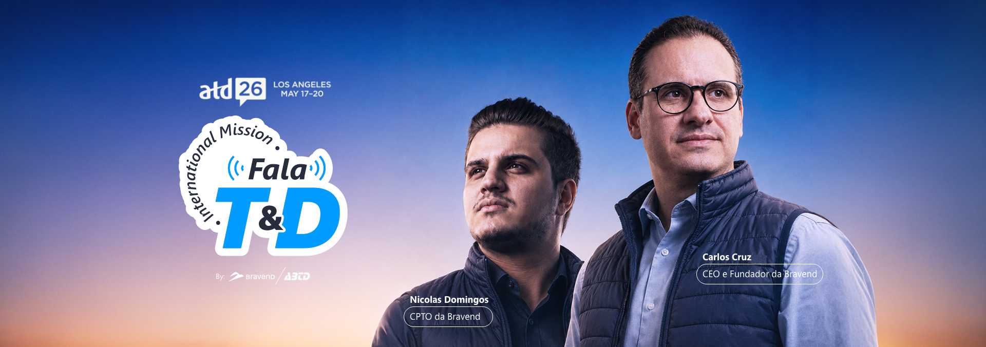 Carlos Cruz e Nicolas Domingos na ATD 2026